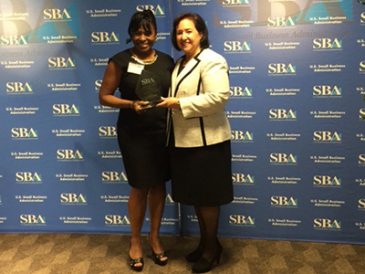 Vanessa Best winner of SBA Women Champion of The Year